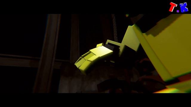 (FNAF/BLEND) "Left Behind" | Mincraft animated music video смотреть онлайн
