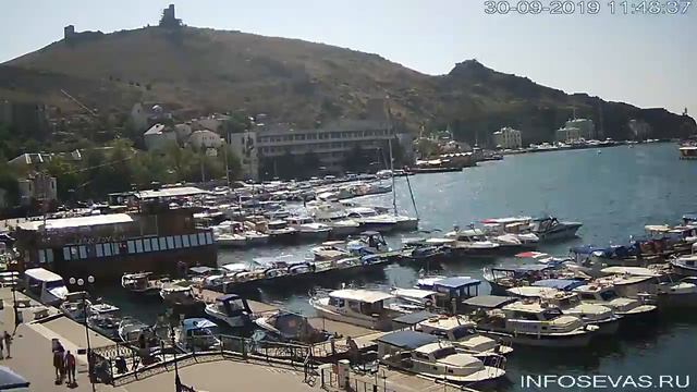 Балаклава, набережная Назукина.30 сентября 2019 года смотреть онлайн