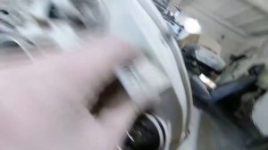 Газель - Бизнес. Съём, мытьё и установка фар.