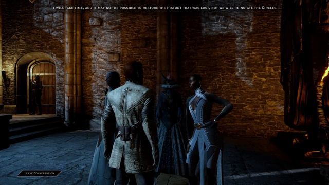 Dragon Age Inquisition Celebration After Victory Against Corypheus with MOD Cullen Romance, Mains смотреть онлайн