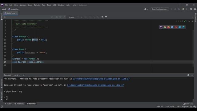 PHP 8 Null Safe Operator Explained - PHP Tutorial Beginner to Advanced смотреть онлайн