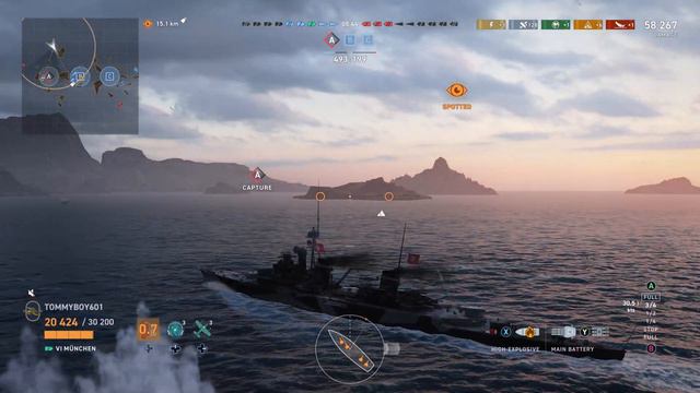 Munchen Review: Paper Thin HE Spammer | World of Warships Legends | 4k | Xbox Series X PS4 PS5 смотреть онлайн