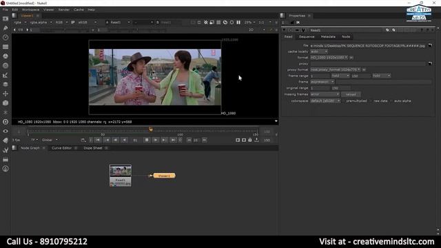 Basic Interface Of NUKE | Tutorial In Hindi | Creative Minds | смотреть онлайн