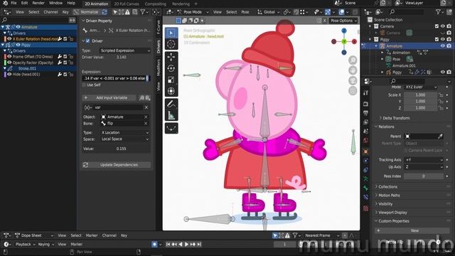 Beginner Custom Properties Tutorial for Rigging - Blender 3.5 смотреть онлайн