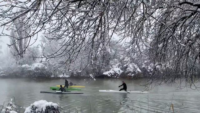 Снегопад Краснодар 2022 Много снега