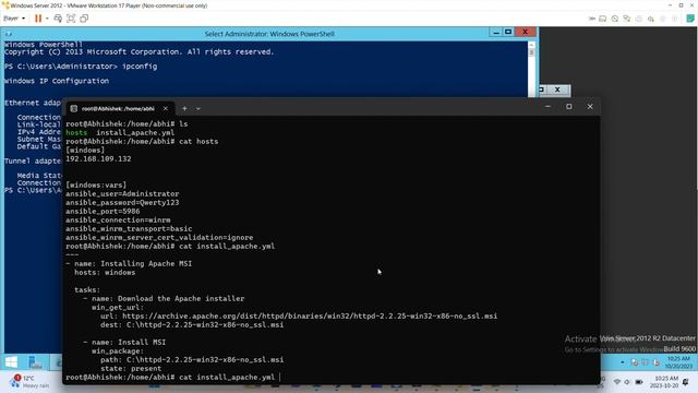 Software Installation via Network on Windows - Ansible смотреть онлайн