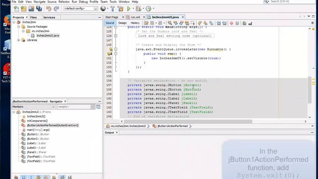 Netbeans Basic Java Swing User Interface Application (Windows 10) смотреть онлайн