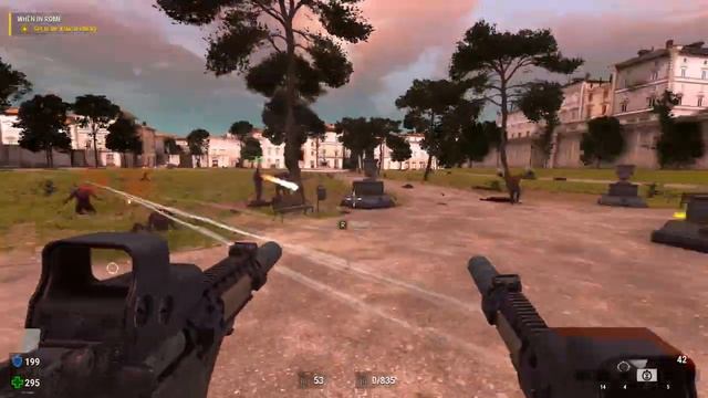 Serious Sam 4 — Walkthrough 4K (All Secrets) #7 — When in Rome смотреть онлайн
