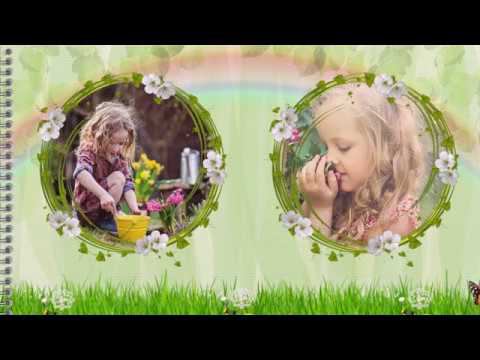Шаблоны слайд-шоу «Весенний альбом»! смотреть онлайн