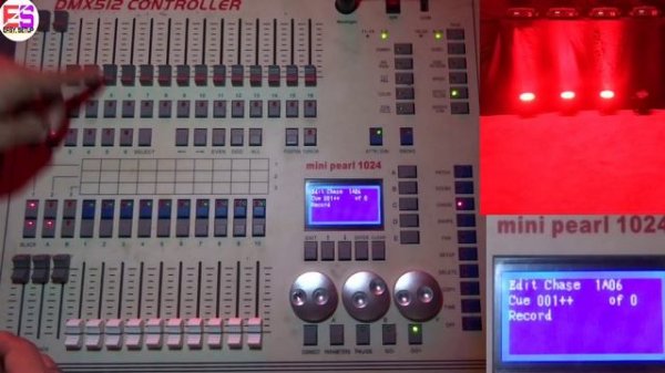 Mini Pearl 1024 Programming// Moving Lighting Design// Dmx 512 full training live