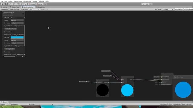 3D Stylized Water with Refraction and Foam Shader Graph - Unity Tutorial смотреть онлайн