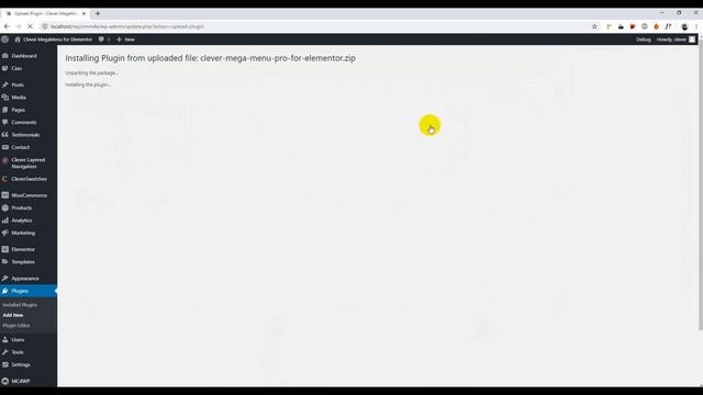 How To Install Clever Mega Menu 4 Elementor Plugin смотреть онлайн