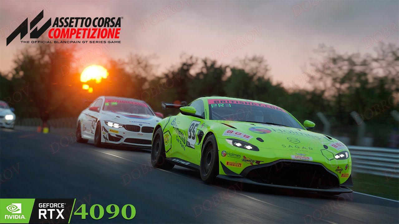 Assetto Corsa Competizione  на руле Fanatec DD1/RTX4090 Monza #assettocorsa