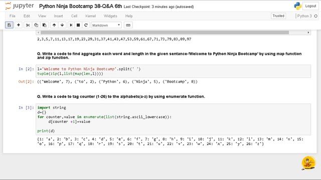Python Ninja Bootcamp 38-Q&A 6th смотреть онлайн