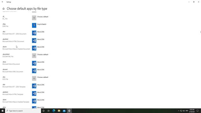 Set Microsoft Word as the default application in Windows 10 смотреть онлайн