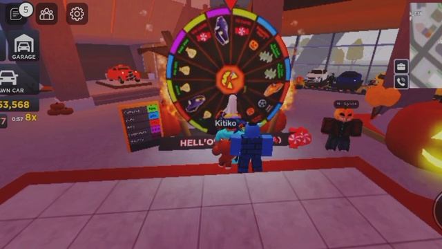 Кручу колесо с новыми наградами в боссе таксиста | Taxi Boss Roblox смотреть онлайн