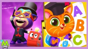 Мой Говорящий Том 2 vs Котик Буббу в Школе.Карнавально-Школьные Приключения Питомцев.Кто Круче