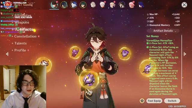 Zy0x VOD: Jan 30, 2024 - Genshin 4.4 Release, Xianyun & Gaming Pulls, Testing Them Out In Abyss смотреть онлайн