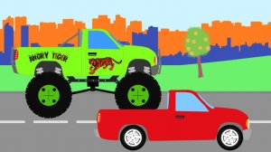 Автомеханик Роби  Помогает Пикапу стать Монстр Траком.  Мультфильм для детей
