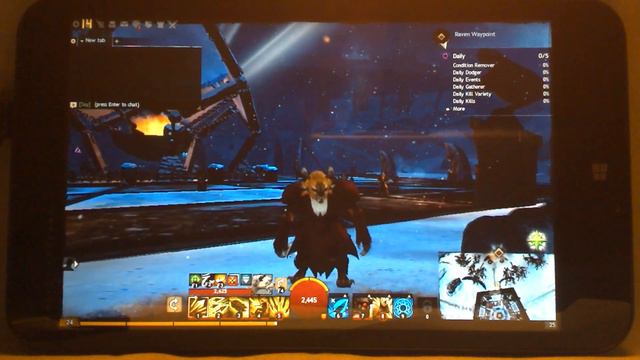 HP Stream 7 Gaming - Guild Wars 2 on HP Stream 7 смотреть онлайн