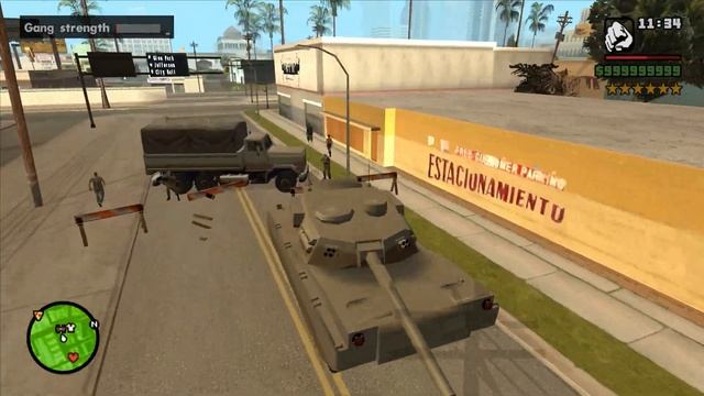 How To Start World War 8 in GTA San Andreas смотреть онлайн