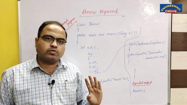 JAVA PROGRAMMING | Part-32 | throw Keyword смотреть онлайн