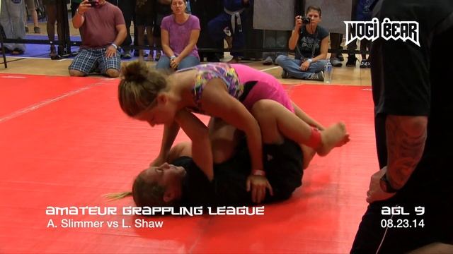 AGL 9 • A. Slimmer vs L. Shaw • Amateur Grappling League® Youth No-Gi • Nogi Bear® смотреть онлайн