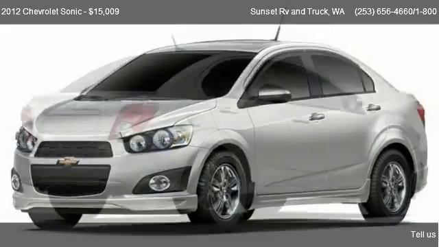 2012 Chevrolet Sonic LS - for sale in Bonney Lake WA __ WE ARE RV'S __ ;, WA 98390 смотреть онлайн