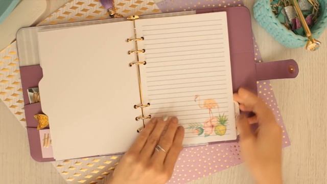 Скрапбукинг/ Обзор планера. Классные летние страницы планера смотреть онлайн