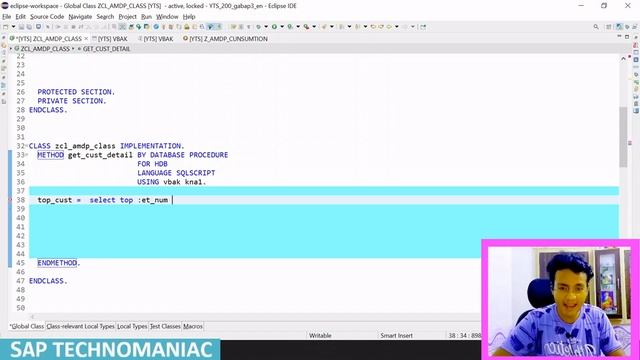 AMDP ( ABAP Managed Database Procedure ) Part - 1 смотреть онлайн