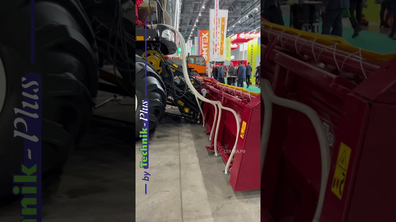 Техник плюс сеялка на комбайн /Technik plus seeder for grain harvester смотреть онлайн