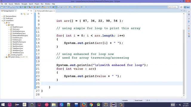 55. Enhanced for loop in Java - Pashto смотреть онлайн