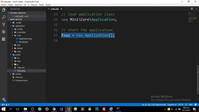 PHP MVC COMPOSER MINI3 INTRODUCCIÓN смотреть онлайн