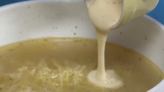 Суп с клецками