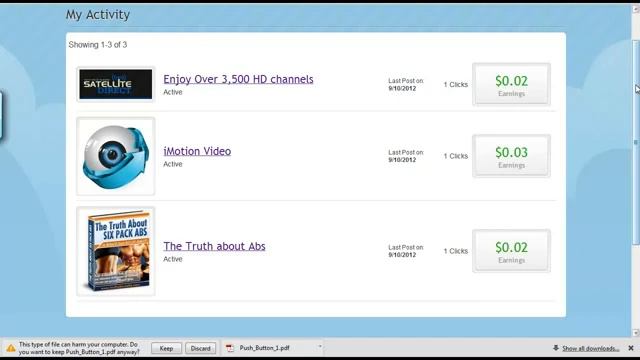 Push Button 1.0 - Platform Make Money In Minutes смотреть онлайн