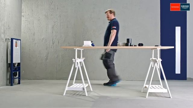 Как установить систему инсталляции GROHE Rapid SLX смотреть онлайн