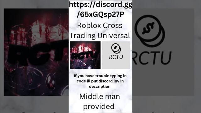Best ROBLOX Cross Trade Discord Server! смотреть онлайн