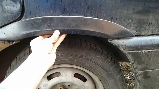 Ремонт задней арки 2114. Пластиковая накладка смотреть онлайн