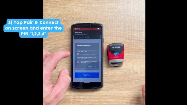 Rufus WorkHero NFC Tap 2 Pair with Rufus Scan2 Wearable Barcode Scanner 2023 смотреть онлайн