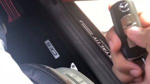 Mazda | CX 5 | CX 9 Memory seat programs with CAR KEY | driver's seat