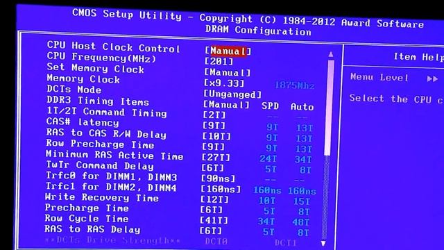 GIGABYTE GA-970A-UD3 как выставить тайминг оперативы смотреть онлайн