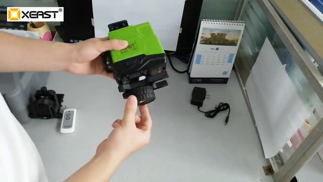 XEAST 3/4D high precision green beam 12/16 line laser level смотреть онлайн