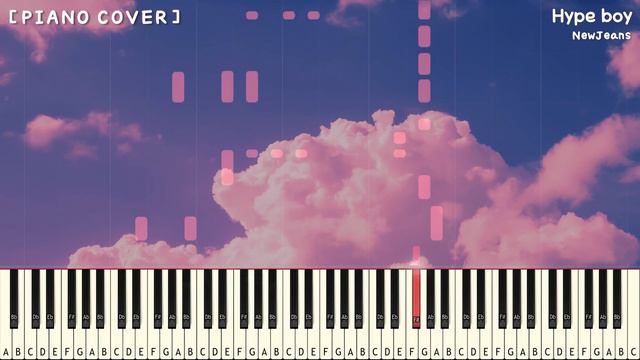 뉴진스 (NewJeans) - Hype boy l 조표없음, 쉬운버전 피아노커버 Piano Cover смотреть онлайн