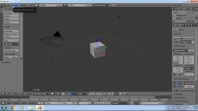 Русский язык Blender смотреть онлайн