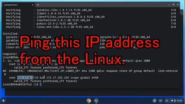 Run Fedora on Docker on Chromebook Linux смотреть онлайн