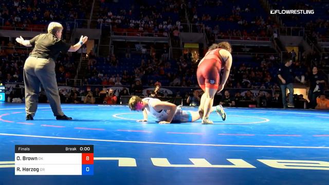 200 Lbs Final Olivia Brown Oklahoma Vs Raina Herzog Oregon смотреть онлайн
