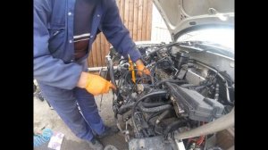 How to remove a VW Golf engine / Как снять двигатель VW Golf