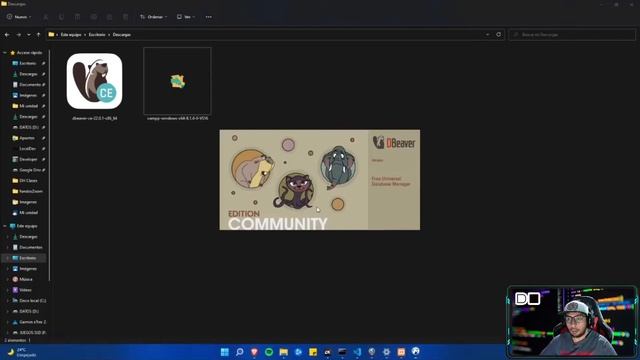 Instalación de DBeaver y Xampp para Windows (MySQL) смотреть онлайн