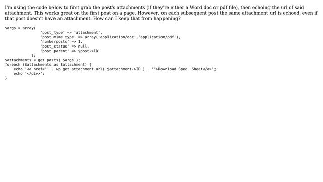 Wordpress: How can I display a link to a post's (Word doc or pdf) attachment? смотреть онлайн