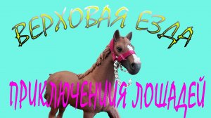 Приключения лошадей, часть 4, Верховая езда, Падение